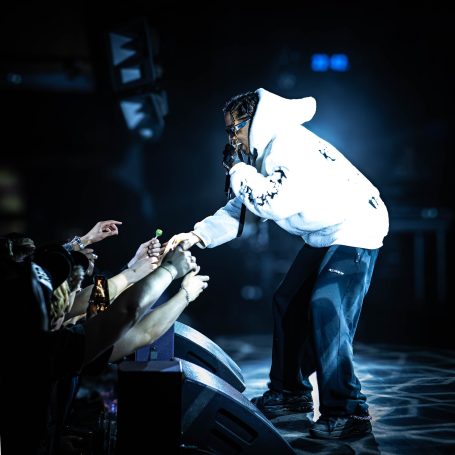 Evenement in locatie Neushoorn Leeuwarden. Optreden van rapper sor. Voor 3voor12